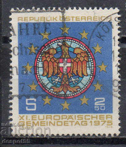 1975. Австрия. Европейска конвенция на областните съвети.