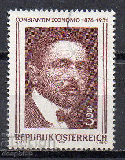 1976. Austria. Constantin von Economo, a psychiatrist, neurologist.