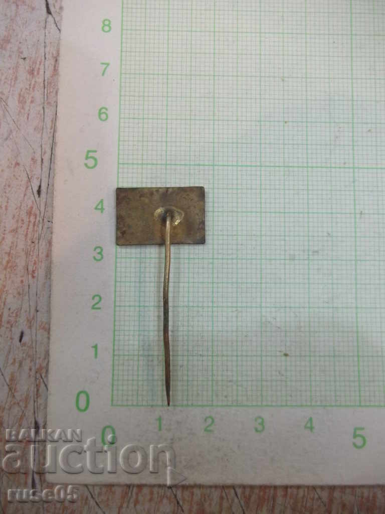 Badge "PERNŠTEJN" Czechoslovak with price 3.00 BGN | € 1.53 Badge "PERNŠTEJN" Czechoslovak with price 3.00 BGN | € 1.53