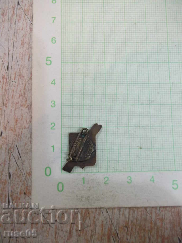 Badge "SELVA - M.1565" with price 5.00 BGN | € 2.56