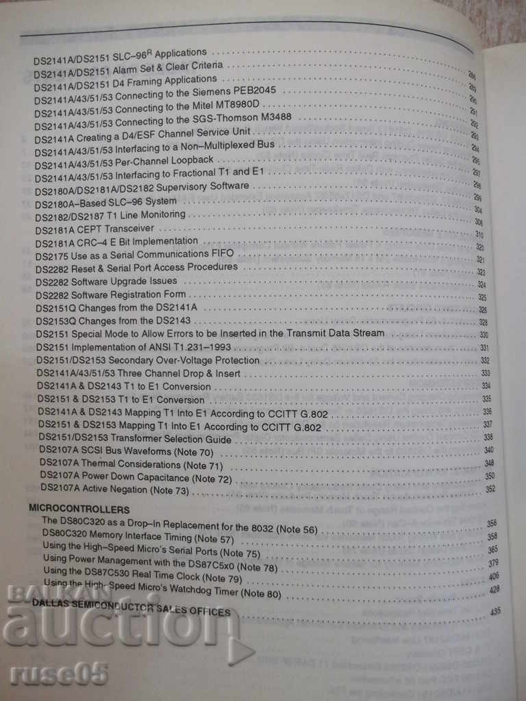 Auction Book "APPLICATION NOTE BOOK 1994 - 1995" - 440 p. Auction Book "APPLICATION NOTE BOOK 1994 - 1995" - 440 p.