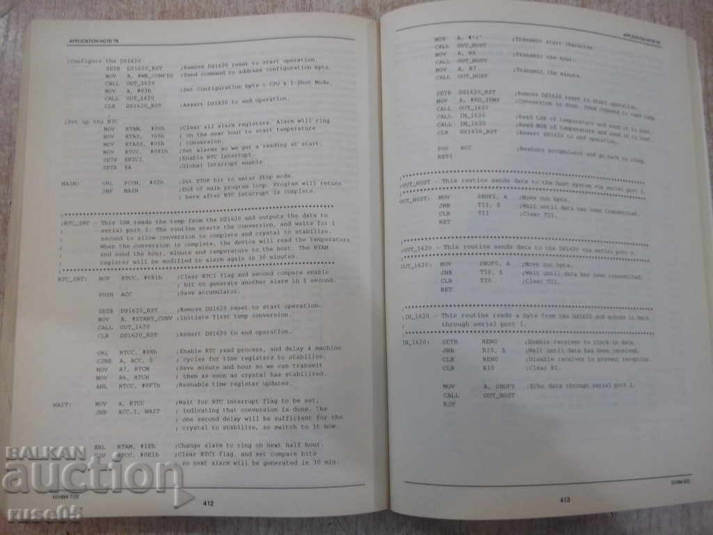 Book "APPLICATION NOTE BOOK 1994 - 1995" - 440 p. - 6 Book "APPLICATION NOTE BOOK 1994 - 1995" - 440 p. - 6