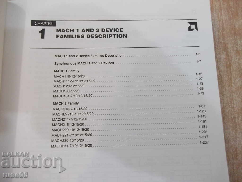Delivery of Book "MACH 1, 2, 3, and 4 Family Data Book" - 480 p. Delivery of Book "MACH 1, 2, 3, and 4 Family Data Book" - 480 p.