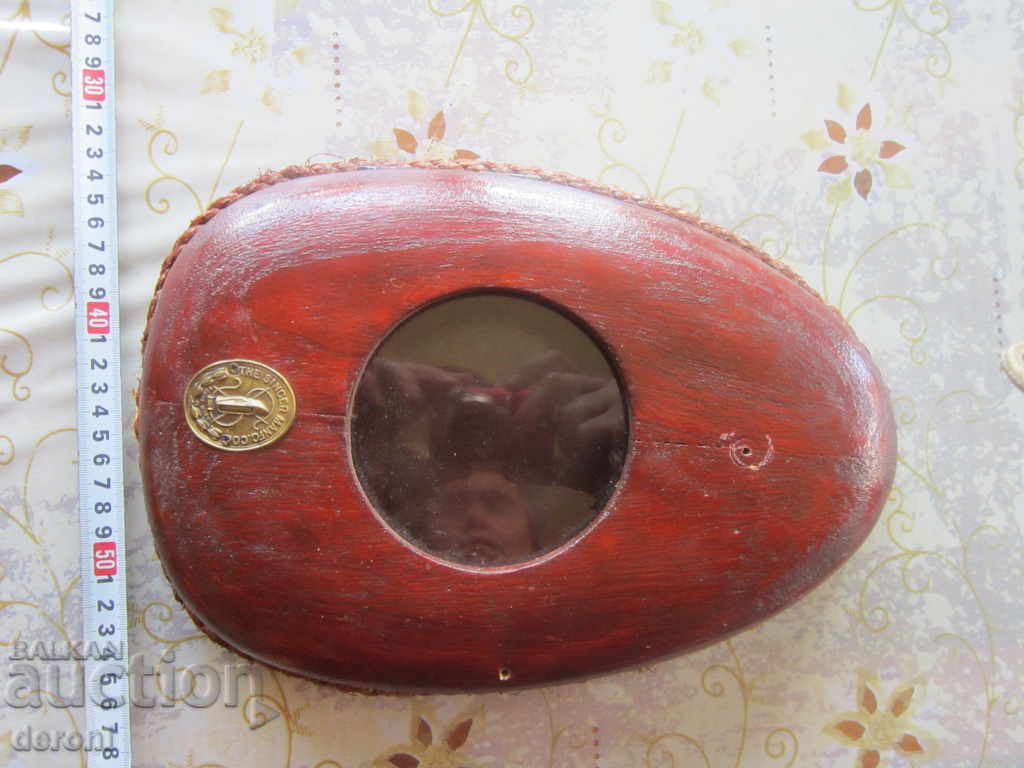 Old marine wooden box for clock barometer with price 20.00 BGN | € 10.23 Old marine wooden box for clock barometer with price 20.00 BGN | € 10.23