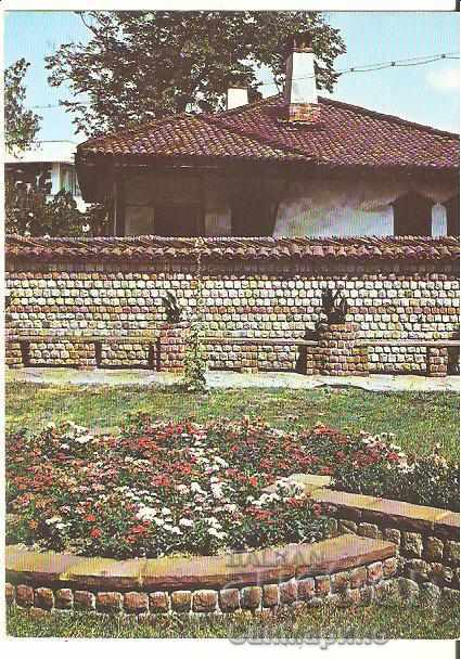 Postcard Bulgaria Zlatitsa Boyanova House *