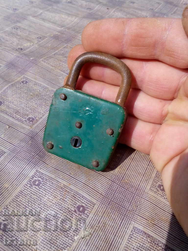 Auction Old padlock Auction Old padlock