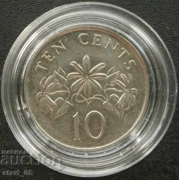 Singapore 10 cenți 1991