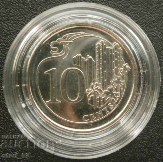 Singapore 10 cents 2013
