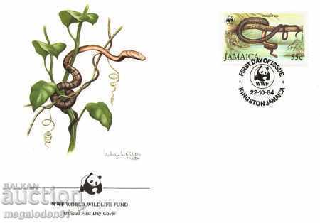 WWF kit first. envelopes Jamaica - Jamaica Boa 1984 with price 16.00 BGN | € 8.18 WWF kit first. envelopes Jamaica - Jamaica Boa 1984 with price 16.00 BGN | € 8.18