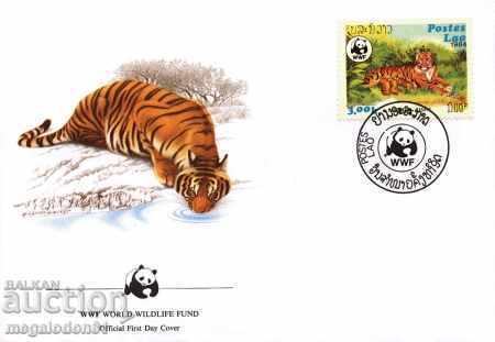 WWF kit first. envelopes Laos - Tiger 1984 with price 10.00 BGN | € 5.11 WWF kit first. envelopes Laos - Tiger 1984 with price 10.00 BGN | € 5.11