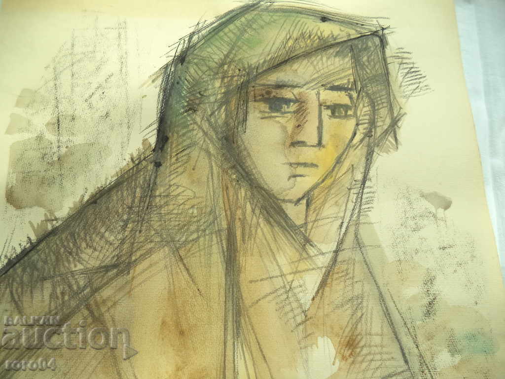 GOLDEN DANUBE (1927 - 1997) "MOMA" - AQUAREL - 6 GOLDEN DANUBE (1927 - 1997) "MOMA" - AQUAREL - 6