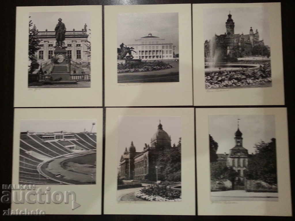 Old album with 12 photos from Leipzig. Autograph limited edition - 6 Old album with 12 photos from Leipzig. Autograph limited edition - 6
