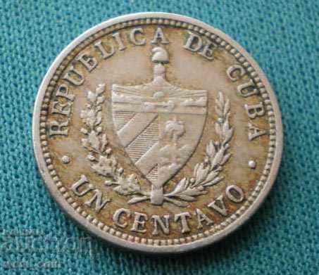 CUBA 1 Центаво 1916 КУБА с цена € 5.62 | 10.99 лв.