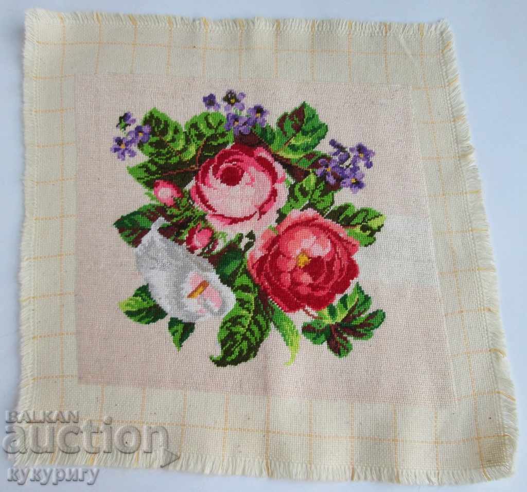 Cusătură manuală cusută dreptunghiulară Flori neutilizate - 7 Cusătură manuală cusută dreptunghiulară Flori neutilizate - 7