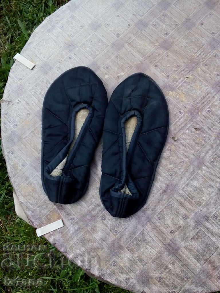 Antique slippers, house shoes Antique slippers, house shoes