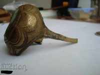 Bronze ball for a capsule flint pistol pistol