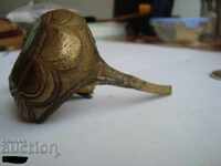 Cap de bronz pentru pistol cu cremă capsulă