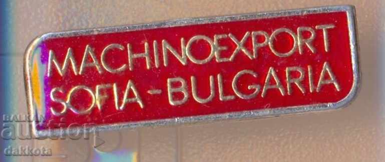 Badge Sofia Machine Exporter