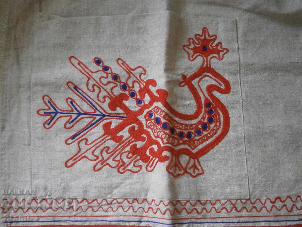 Authentic linen apron from Russia with price 17.00 BGN | € 8.69 Authentic linen apron from Russia with price 17.00 BGN | € 8.69