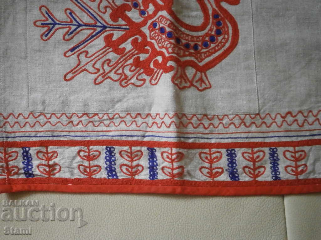 Auction Authentic linen apron from Russia Auction Authentic linen apron from Russia