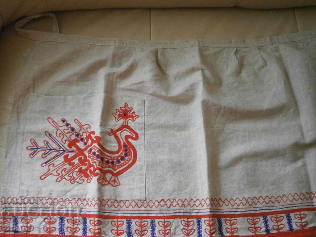 Authentic linen apron from Russia Authentic linen apron from Russia