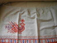 Authentic linen apron from Russia