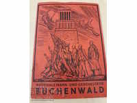 Καρτ ποστάλ 1950ο Buchenwald GDR
