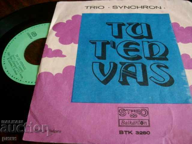 BTK 3280 Trio Syncron Una Paloma Blanka with price 3.00 BGN | € 1.53 BTK 3280 Trio Syncron Una Paloma Blanka with price 3.00 BGN | € 1.53