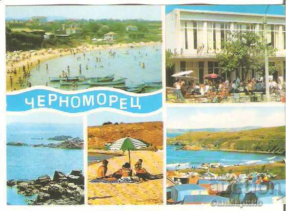 Cartea poștală Bulgaria Chernomorets Burgas 4 *