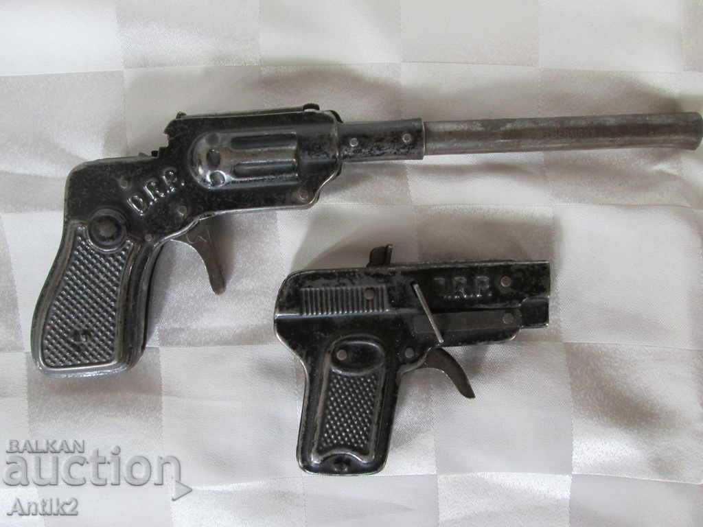 D.R.P. детски метални играчки-пистолети-2 броя