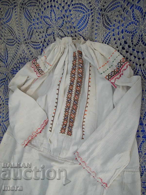 Authentic shirt from northeastern Bulgaria