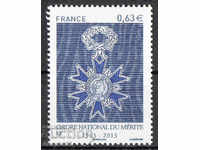 2013. Γαλλία. 50ή επέτειος του Εθνικού Τάγματος Αξίας.