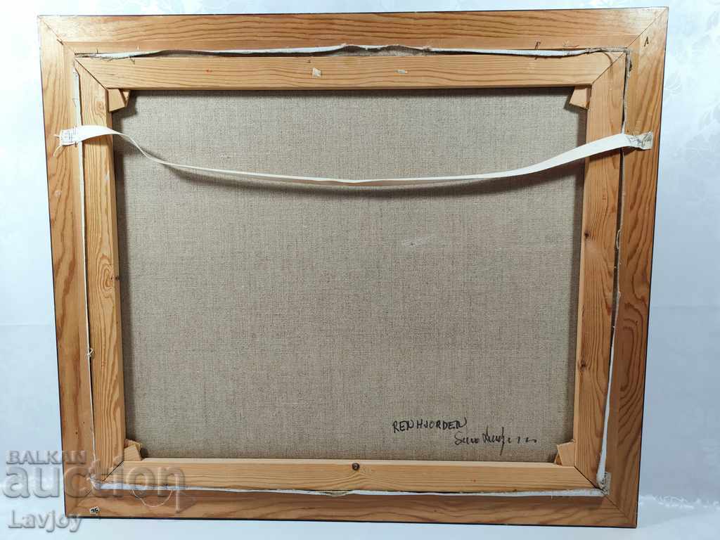 Auction Oil painting --- canvas - 1977 Auction Oil painting --- canvas - 1977