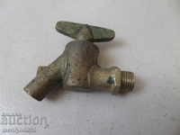 Old Bronze Spout Spinner Key Fountain Stop Valve