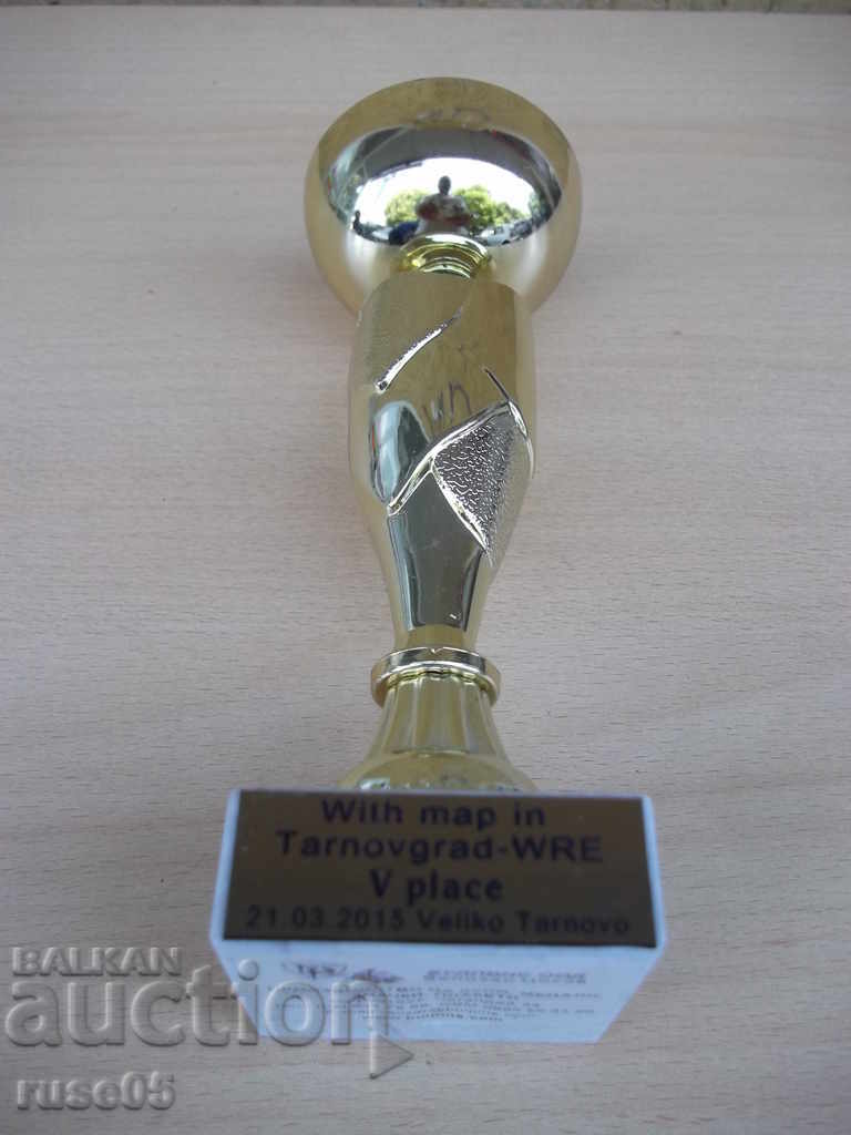Delivery of Cup With a map Tarnovgrad-WRE V place 21.03.2015 "