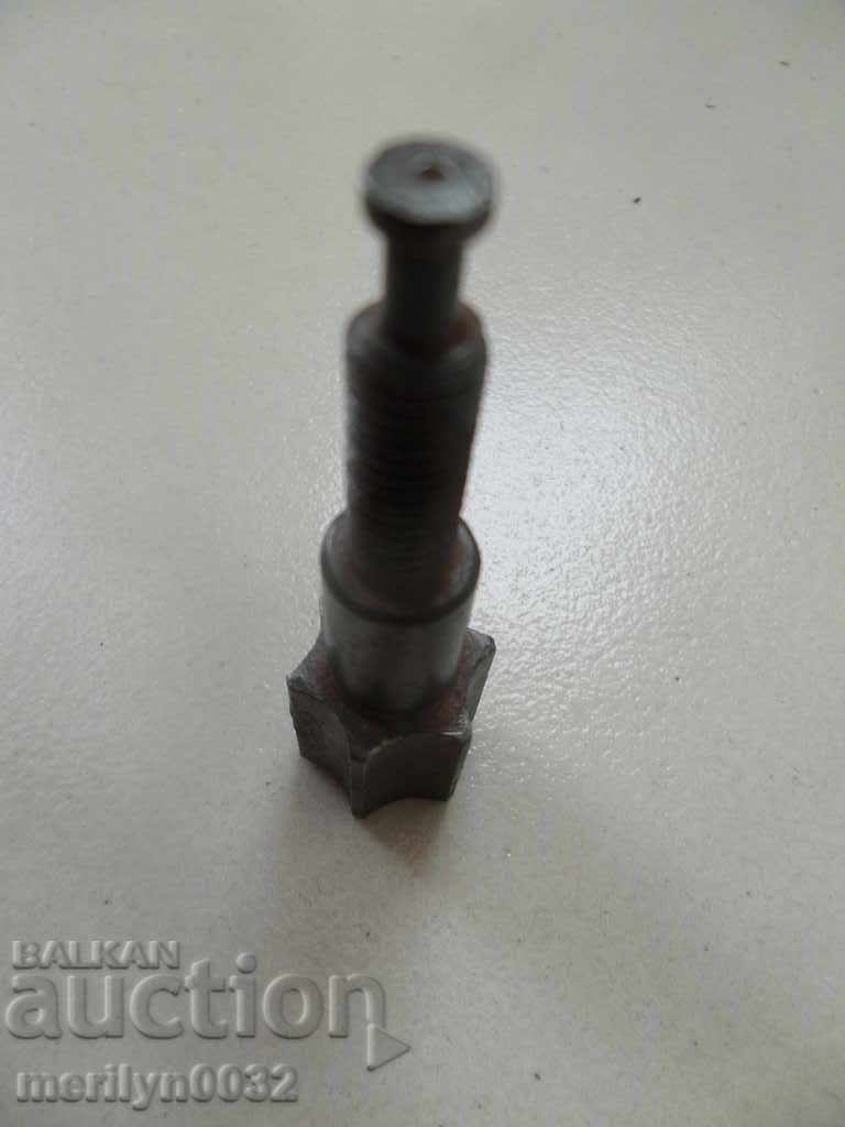 Part detail bolt from the MG-34 Wehrmacht machine gun - 6 Part detail bolt from the MG-34 Wehrmacht machine gun - 6