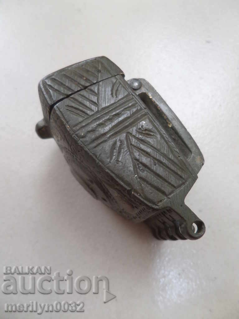Bronze box for cabzi evzi firecracker Palaska Pishtov rifle - 7 Bronze box for cabzi evzi firecracker Palaska Pishtov rifle - 7