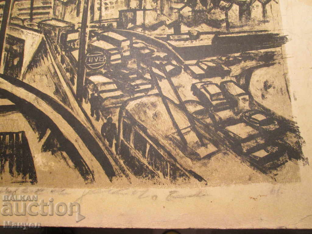 Auction I sell old lithography - "Istanbul" .RRRRRRRRRRR Auction I sell old lithography - "Istanbul" .RRRRRRRRRRR