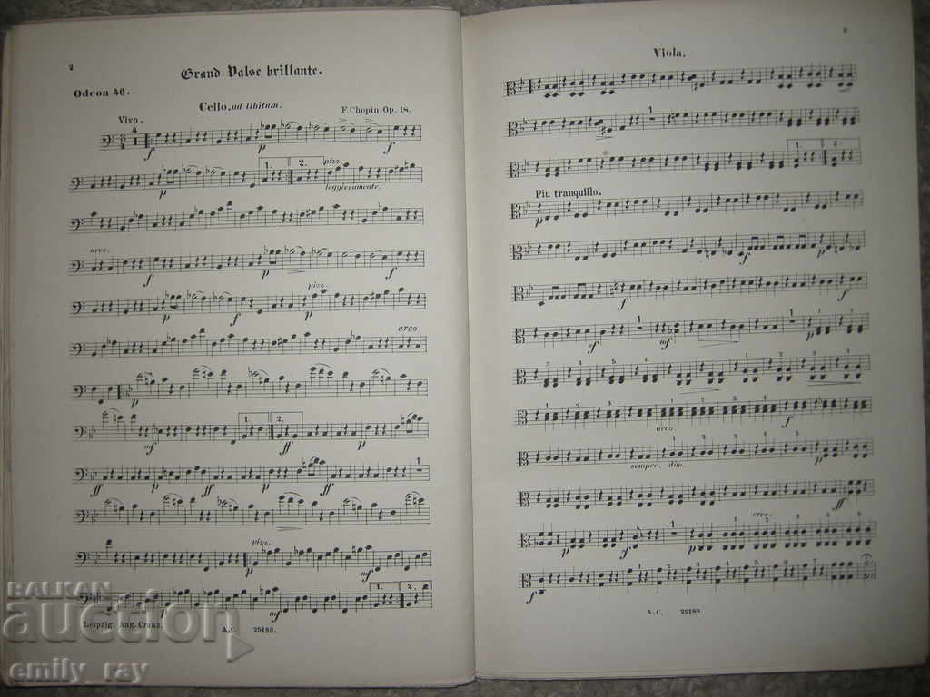 Sheet music / scores - Grande valse brillante - 7 Sheet music / scores - Grande valse brillante - 7