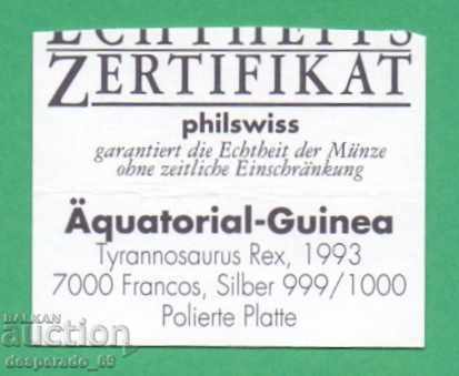 Auction (¯`'•.¸ 7000 francs 1993 EQUATORIAL GUINEA UNC-¸.•'´¯) Auction (¯`'•.¸ 7000 francs 1993 EQUATORIAL GUINEA UNC-¸.•'´¯)