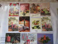 11 BULGARIAN CARDS OF SOCIAL TIME