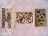 3 pcs. POSTAL CARDS - USSR