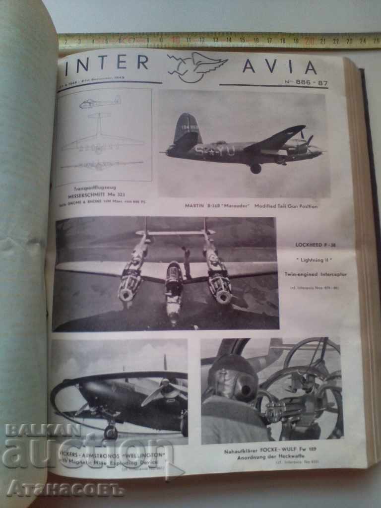 Delivery of Inter Avia Inter Avia 1943 Delivery of Inter Avia Inter Avia 1943