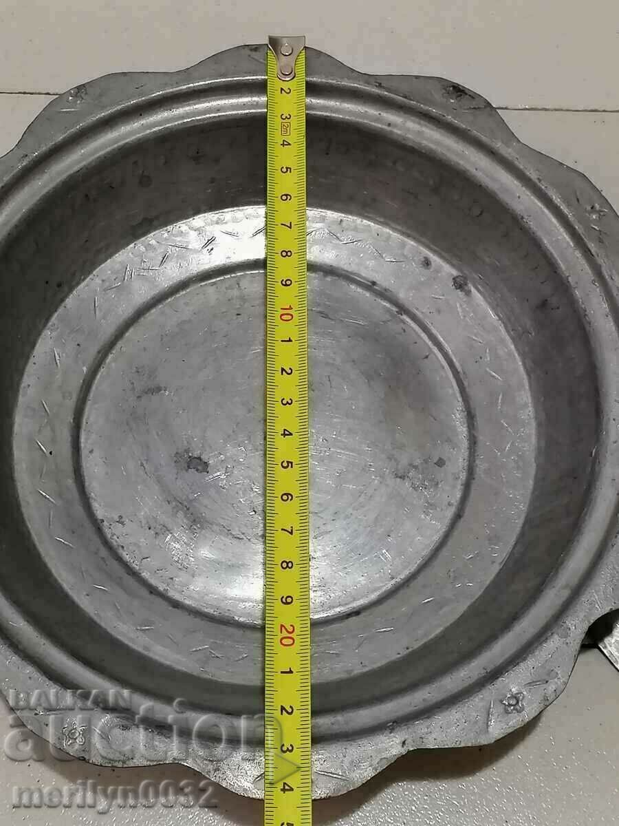 Revival saucer with a lid, the blue copper lid - 5 Revival saucer with a lid, the blue copper lid - 5