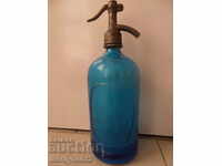 Παλιό σιφόνι ανθρακούχο νερό σόδα MALINA G.O μπουκάλι γυαλί