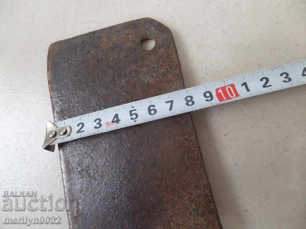 Auction Old forged saber, ax, pole, knife, machete Auction Old forged saber, ax, pole, knife, machete