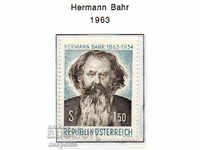 1963. Austria. Hermann Barr - scriitor, dramaturg, critic.