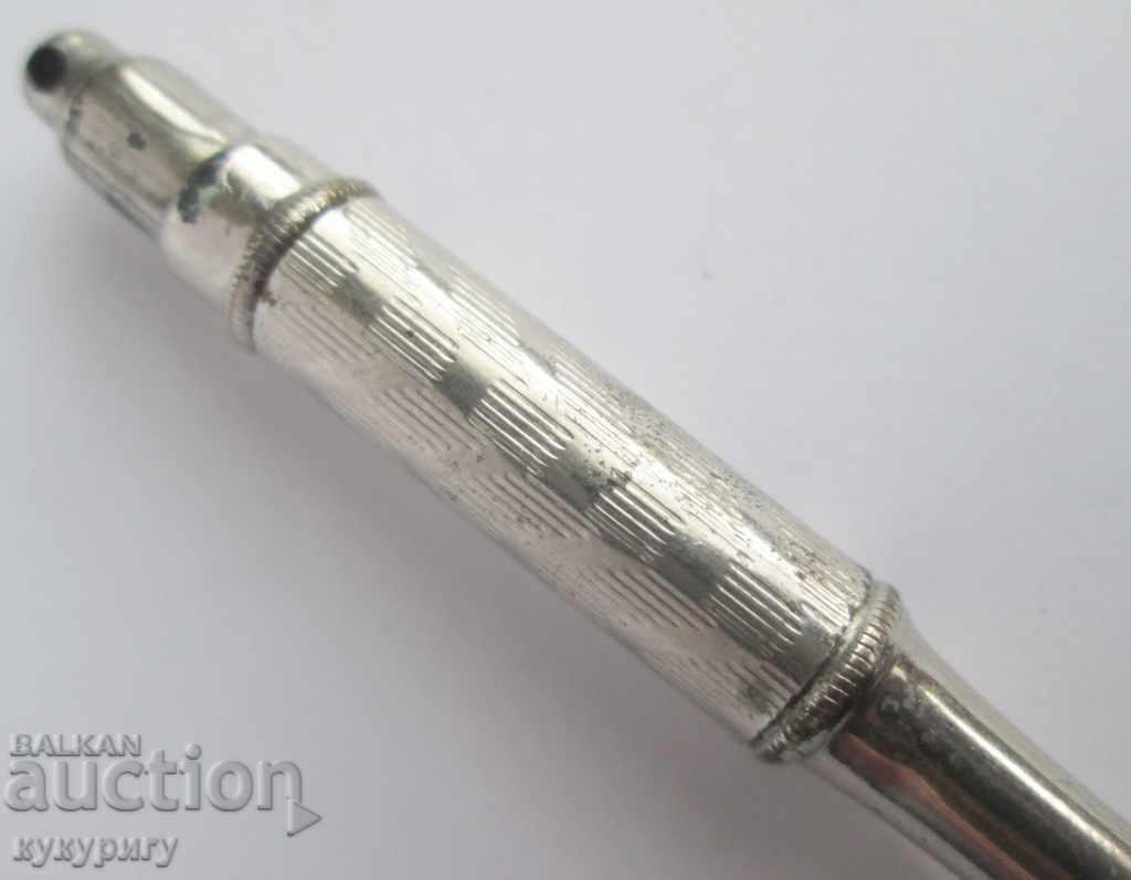 Old mini pencil pendant for a pocket watch - 5