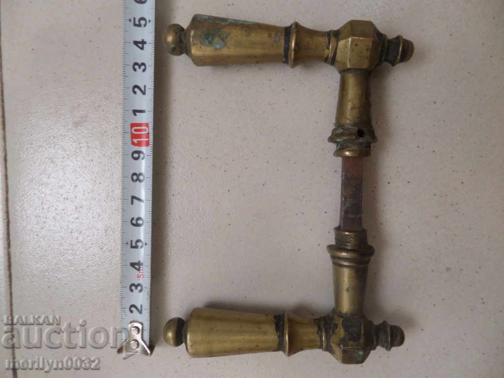 Auction Brass handles for old lock handle handle handle latch Auction Brass handles for old lock handle handle handle latch