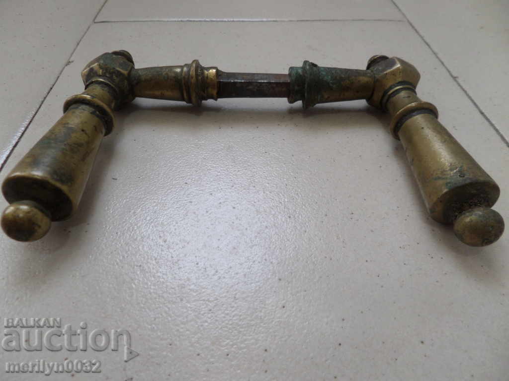 Brass handles for old lock handle handle handle latch - 7 Brass handles for old lock handle handle handle latch - 7